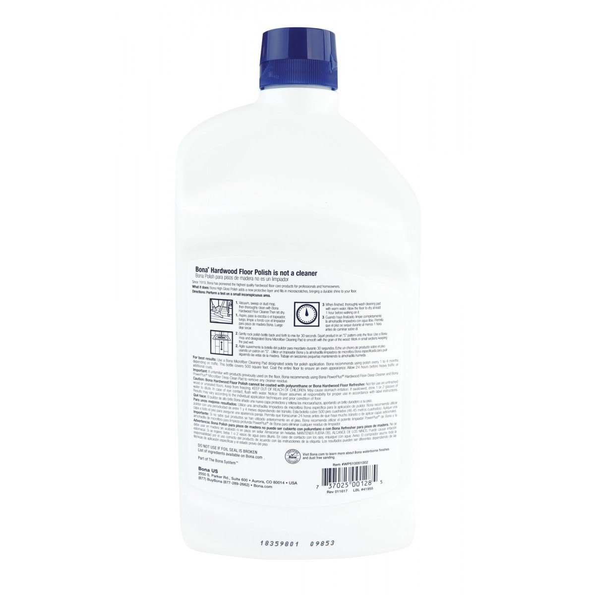 Hardwood Floor Polish - 32 oz (947 ml) - Bona SJ305
