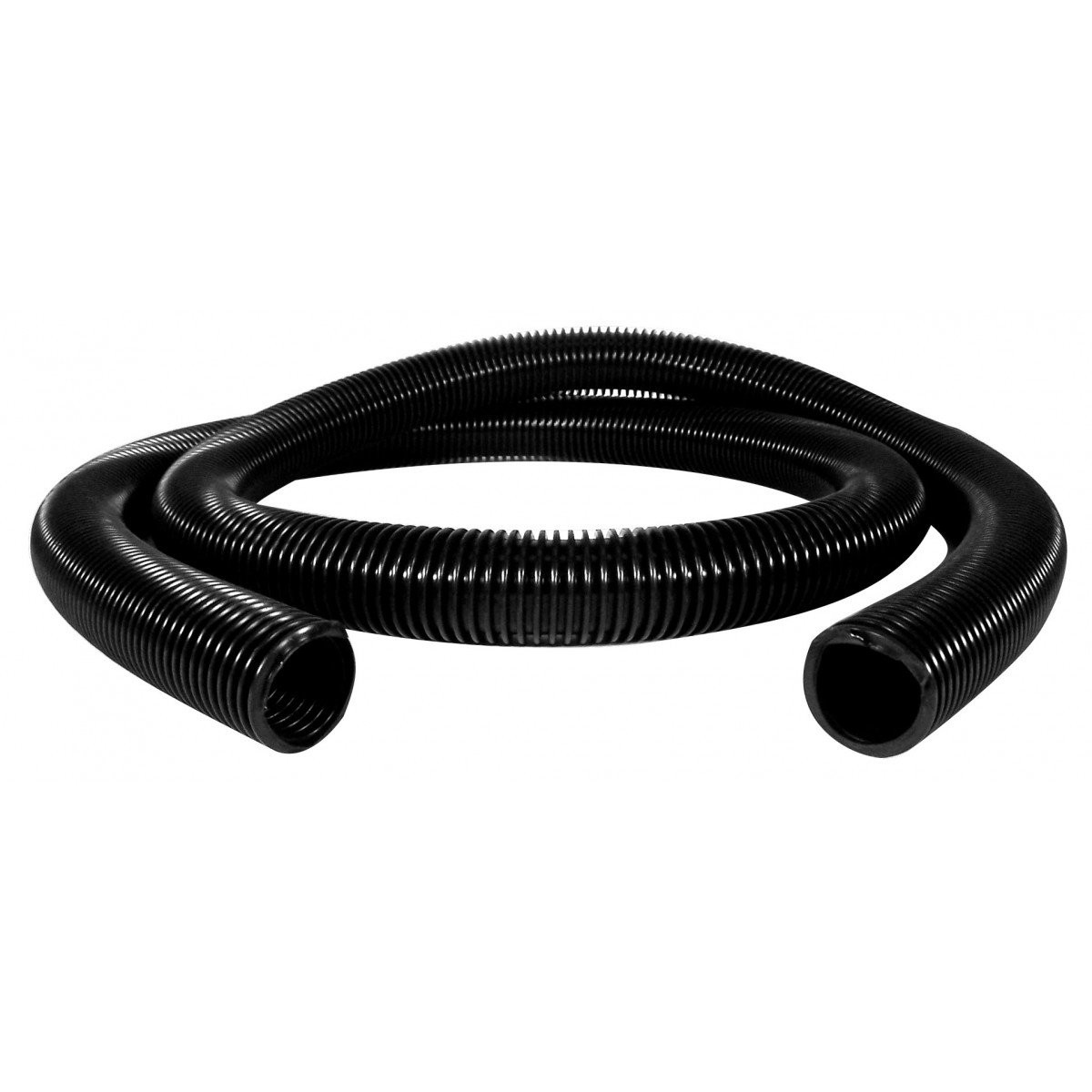 Hose for Central Vacuum -10' (3 m) - 1 ¼" (32 mm) dia - Black - Anti-Crush - Zephlex