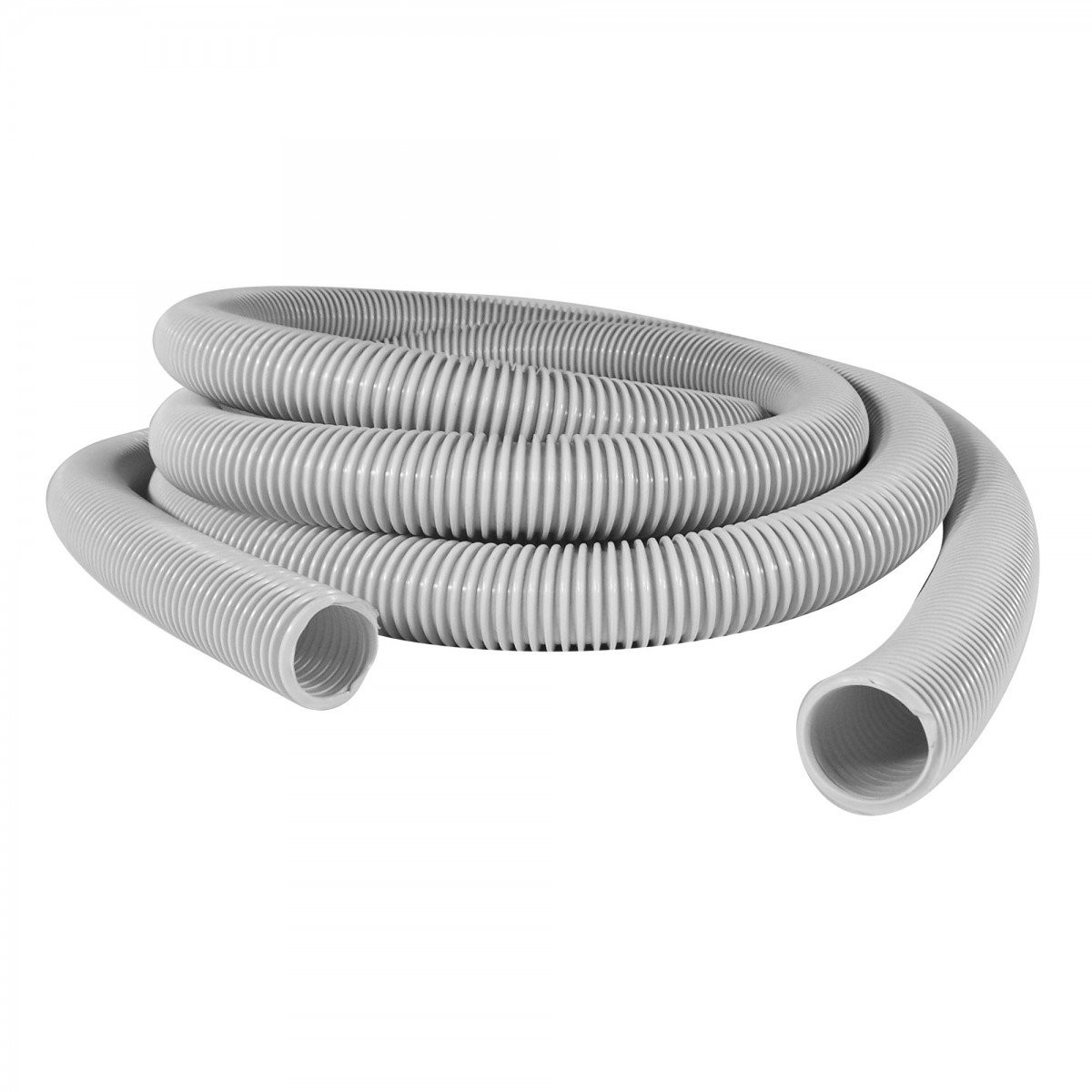 Hose for Vacuum - 50' (15 m) - 1 ½" (38 mm) dia - Grey - Anti-Crush - Plastiflex CZ100112050PB