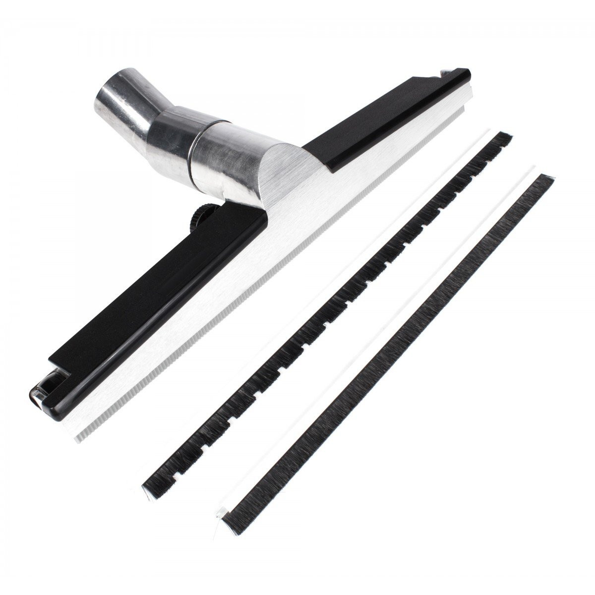 Industrial Squeegee and Floor Brush - 2" X 20" (5 cm X 50.8 cm) - Aluminium - for Hard Floors and Water - Wessel Werk 31.9 201-17
