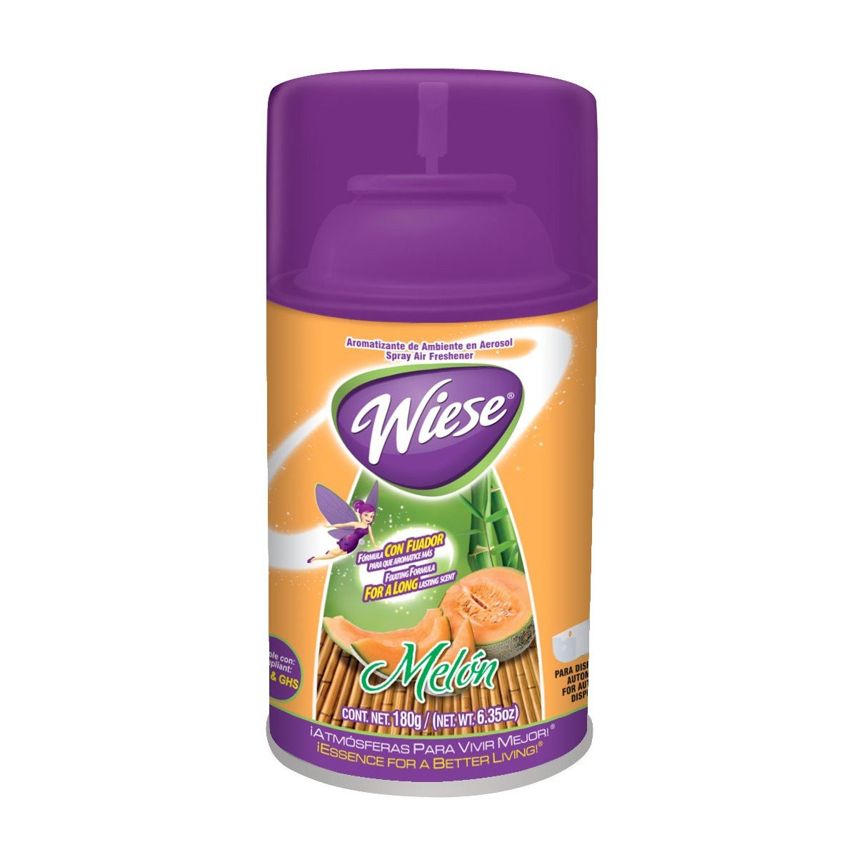Metered Air Freshener - Melon Scent - 6.2 oz (180 ml) - Wiese NAEDC21