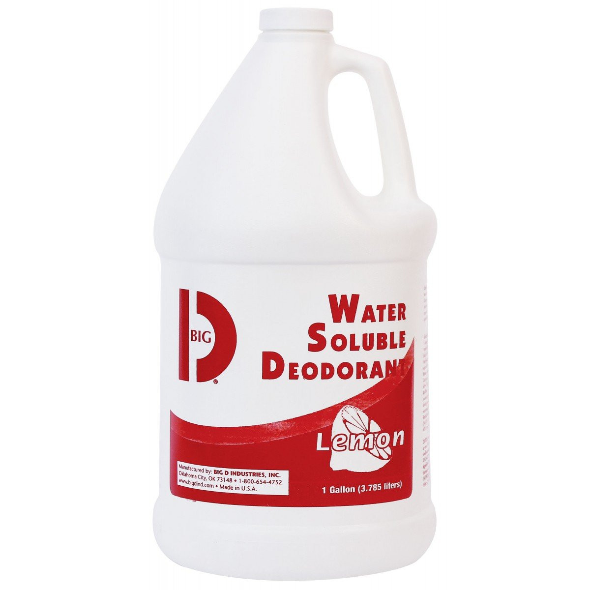 Liquid Deodorant - Lemon - 1 gal (3.7 L) - Big D 1618