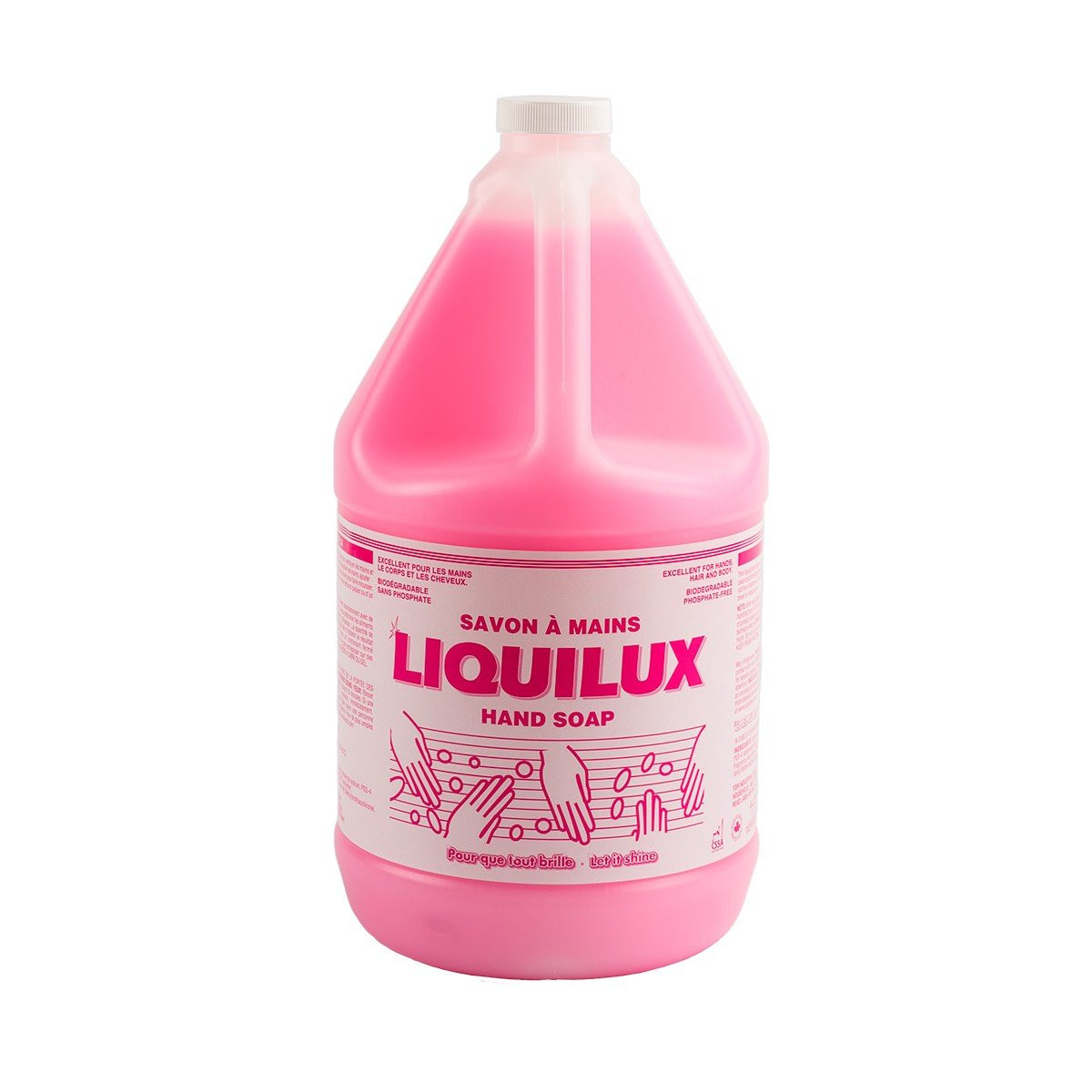 Liquid Hand Soap - Pink - 1.06 gal (4 L) - LiquiLux