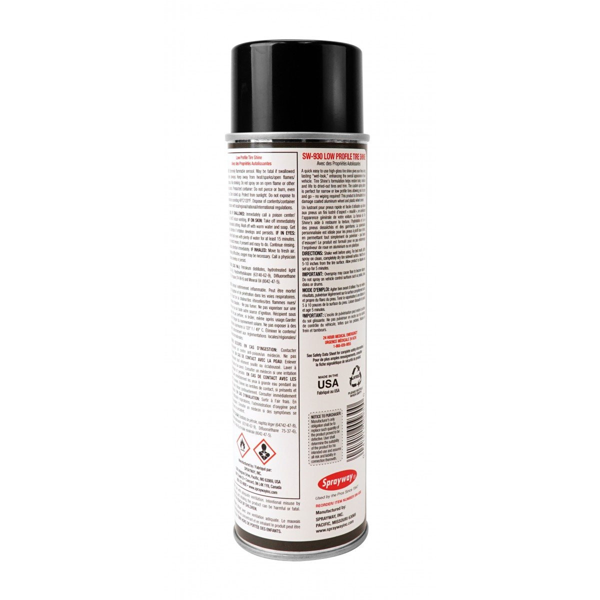 Low Pro Tire Shine - 14.5 oz (411 g) - Sprayway SW-930