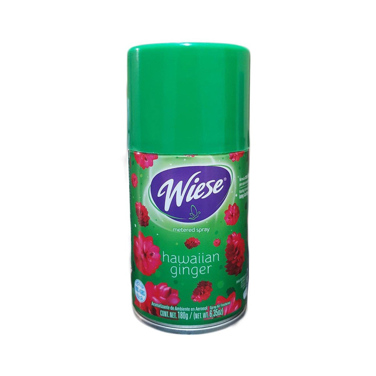 Metered Aerosol Fragrance Dispenser Refill - Hawaiian Ginger - 6.35 oz (180 g) - Wiese NAEDC07