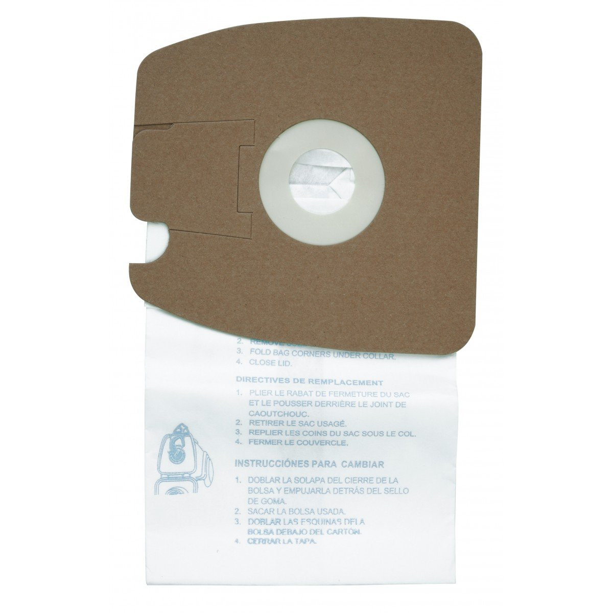 Microfilter Bag for Eureka, Mighty Mite and Style MM Vacuum - Pack of 3 Bags - Envirocare 153