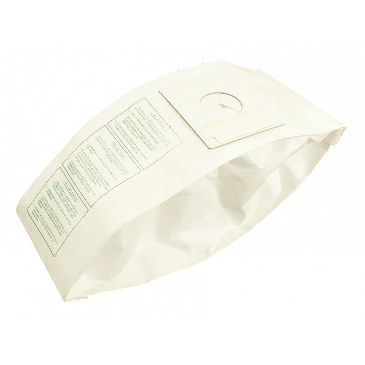 Microfilter Bag for Sharp PU-2 Upright Vacuum - Pack of 3 Bags - Envirocare 844