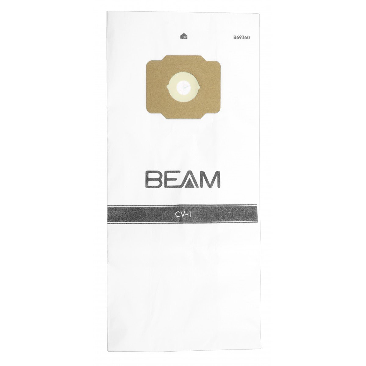 PAPER Microfilter Bags for Beam B69360 CV-1 Central Vacuum Cleaner - Pack of 3 Bags