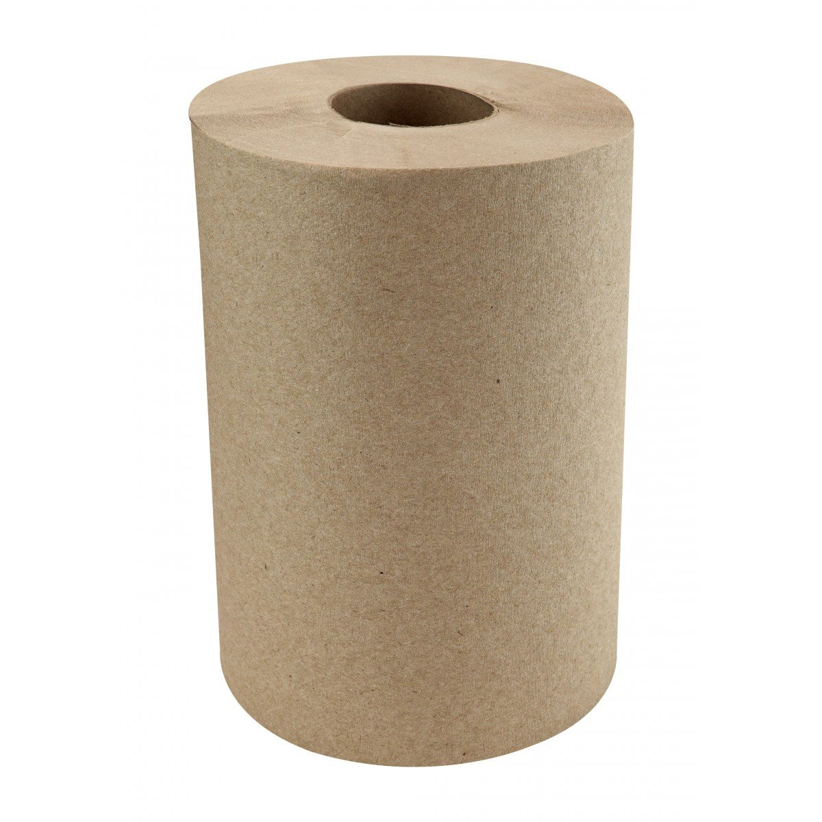 Paper Hand Towel - 7.8" (20 cm) Width - Roll of 350' (106.7 m) - Box of 12 Rolls - Brown - HWT350K