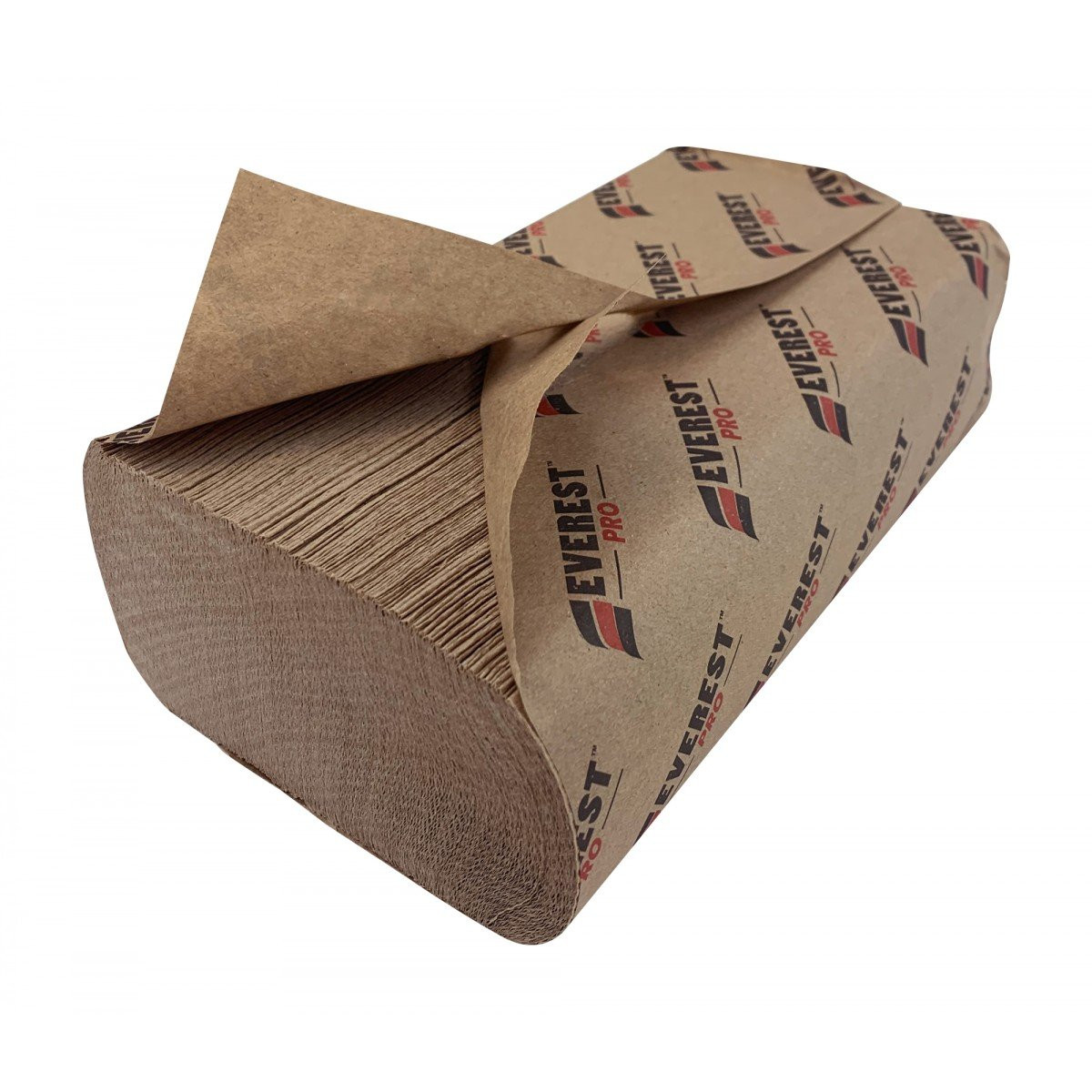Paper Hand Towel - Multifold - 8.1" x 9.45" (20.6 cm x 24 cm) - Box of 16 Packs of 250 Sheets - Brown - Sunset