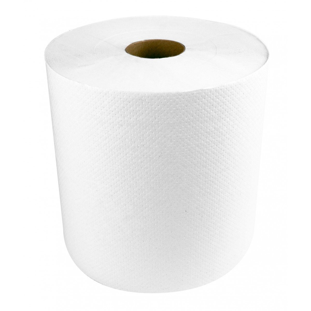 Paper Hand Towel - Roll of 800' (243.8 m) - Box of 6 Rolls - White - StreetFighter ABD8002