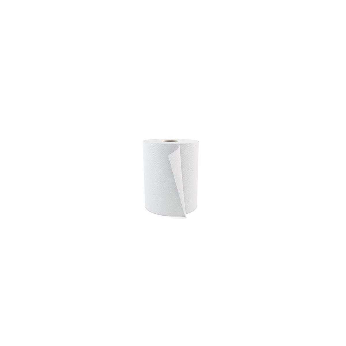 Paper Hand Towel - 7.8" (19.8 cm) Width - Roll of 600' (182.9 m) - Box of 12 Rolls - White - Cascades Pro H060