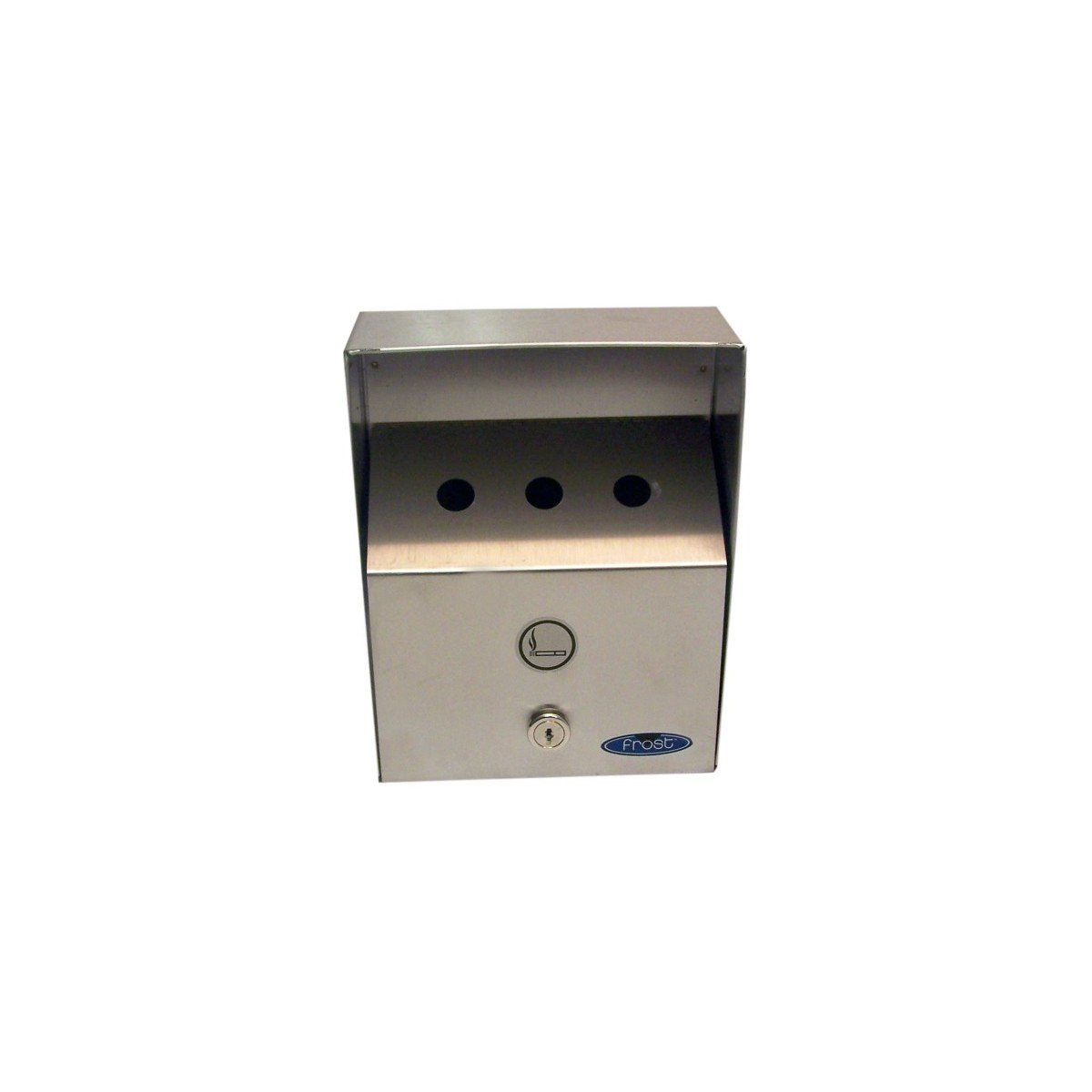Stainless Steel Wall-Mounted Outdoor Ashtray - Heavy Duty - Small - Frost FRO-908