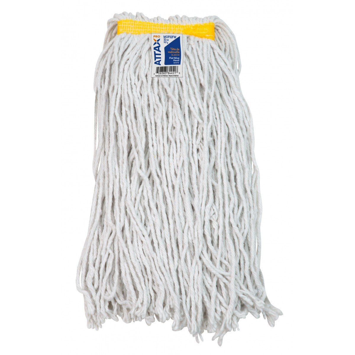 Synthetic String Mop Replacement Head - Extra Large (32 oz / 907 g) - White