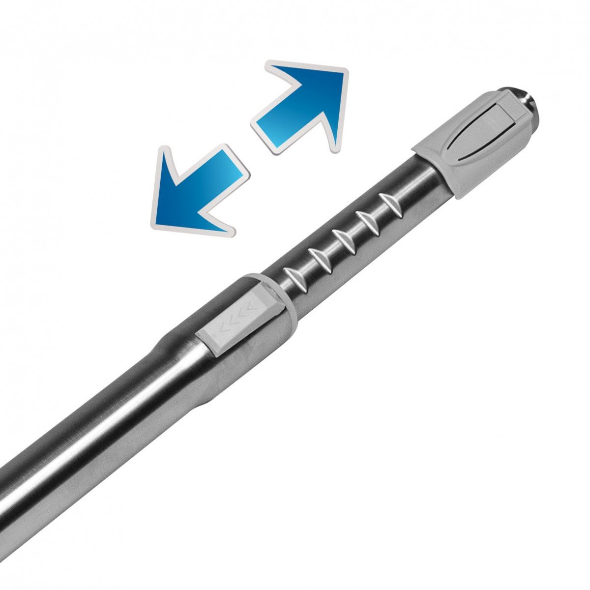 Universal Telescopic Wand - 1 1/4" (32 mm) dia - Lenght 37,5" (95.3 cm) - Black