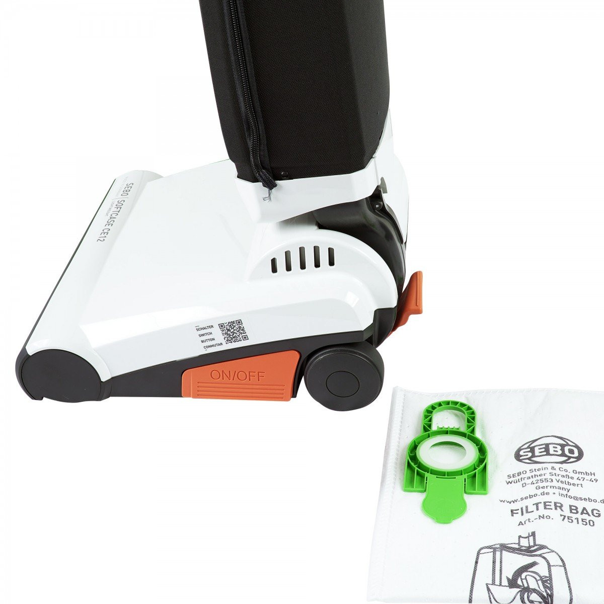 VACUUM UPRIGHT SEBO SOFTCASE CE12