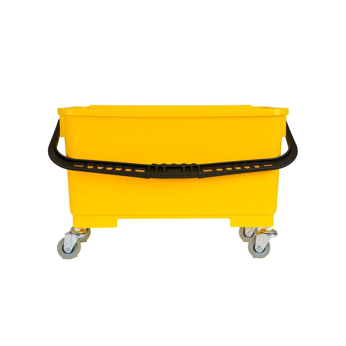 Window Cleaning Bucket with Support for Cloth Mop - 4.6 gal (21 L) - Yellow